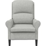  Fotelja Svjetlosiva 76 x 94 x 102 cm Mikrofibra | shoptok.hr