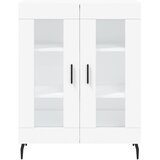  Visoka komoda bijela 69,5x34x180 cm konstruirano drvo | shoptok.hr