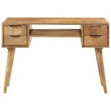  Radni stol s ladicama 110x47x76 cm masivno drvo manga | Eponuda.com
