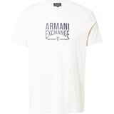 Armani Exchange Majica kremna / mornarska Cene