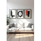WALLXPERT Uramljena slika Huhu426, 50x70 cm, 3 dijela | Eponuda.ba
