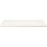  Ploča za stol bijela 110x60x2,5 cm masivna borovina pravokutna | shoptok.hr