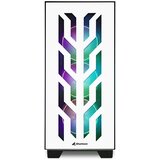 Sharkoon Kućište gaming, ELITE SHARK CA300T 4×120 mm Addressable RGB Fans, white | Eponuda.ba