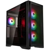 SmartAssembly Case 850w ARGB, E-ATX, black, mesh, 850W Gold, 4x 120mm