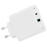 Deltaco Domači Polnilec USB 1X USB-C PD 18W,1X USB-A 18W,36W BELO | Shoptok.si