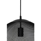 Light & Living Mat crna viseća svjetiljka s metalnim sjenilom ø 50 cm Reilley – | shoptok.hr