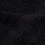  Ručnik za Goste SOLUND 50 pcs Crna 50 x 100 cm 550 gsm | shoptok.hr