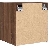  Stenska nočna omarica 2 kosa rjavi hrast 38x34x40 cm | Shoptok.si