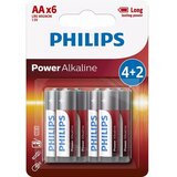 Philips 1x6 Power Alkaline AA Batterie Vorteilspack - baterije Cijene