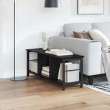 vidaXL Polica Crni hrast 102 x 32 x 40,5 cm Konstruirano drvo | shoptok.hr