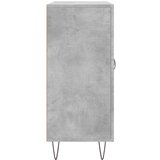  Komoda siva boja betona 90x34x80 cm od konstruiranog drva | shoptok.hr