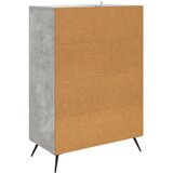  Kreveta Betonska siva 66 x 34,5 x 95 cm Konstruirano drvo | shoptok.hr