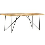vidaXL blagovaonski stol od masivnog drva manga 180 x 90 x 76 cm | shoptok.hr