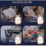 Zopa silikonska LED noćna lampica s glazbom – veličina L Owl | shoptok.hr