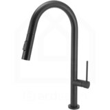 Copen Salt baterija za sudoperu sa izvlačećim tušem 2F mat crna C-01-201MB | ePonuda.com