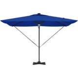  Cantilever Roma Suncobran s LED-ima Azurna Plava 286x285x270 cm Aluminij | shoptok.hr