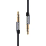 RL-L200 Mini jack 3,5 mm AUX kabel, 2 m (črn), (21300256)