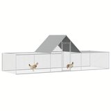  Kokošinjac od pocinčanog čelika 6 x 2 x 2 m | shoptok.hr