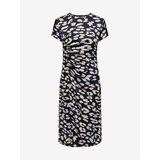 JDY Cream-black women's patterned dress Urba - Women Cijene