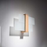  Zidna lampa FENIKS 1 prirodno drvo | shoptok.hr