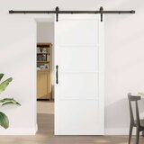  Klizna vrata ORKDAL Bijela 83 x 202 cm Masivna borovina | shoptok.hr