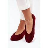 Boto Women's Ballerinas With Sheepskin Bordeaux Zimira Cijene