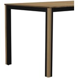 Ambia Garden VRTNA MIZA les, kovina barva tikovine | Shoptok.si