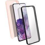 AVIZAR 360° integriran ovitek za Samsung Galaxy S20 Plus: mehka sprednja in trda zadnja stran - roza, (20599549) | Shoptok.si