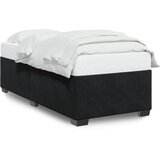 vidaXL Posteljni okvir črn 80x200 cm žamet, (21307949) | Shoptok.si