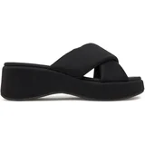 ONLMORGAN-3 CROSS STRAP SANDAL Crna