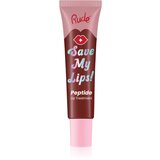 Rude Cosmetics Save My Lips hranilni in vlažilni balzam za ustnice s peptidi odtenek Cherry 15 ml Cene