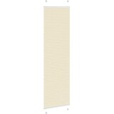  Plisirana zavjesa krem boje 60x200 cm Širina tkanine 59,4 cm Poliester | shoptok.hr