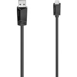 Hama USB kabel USB 2.0 USB-mikro-B vtič\, USB-A vtič 0.75 m črna 00200607, (20417118) | Shoptok.si