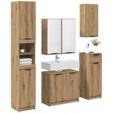  Set namještaja za kupaonicu s ladicama 5 pcs Umjetnički hrast | shoptok.hr