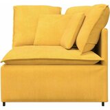  Modularna sofa Kutni modul s jastucima svijetložuta 100 cm | shoptok.hr