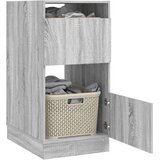  Ormar za pranje rublja s pohranom Siva Sonoma Konstruirano drvo - Sivi hrast sonoma 102 cm | shoptok.hr