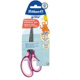  ŠKARE ŠKOLSKE 15CM GRIFFIX PELIKAN 819107 ROZO-LJUBIČASTE BLISTER Cene