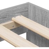  Krevetna konstrukcija Siva Sonoma 80 x 200 cm Konstruirano drvo | shoptok.hr