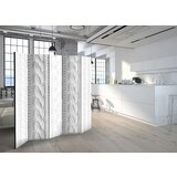  Paravan u 3 dijela - White Knit [Room Dividers] 135x172 | shoptok.hr