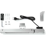 Nedis HTPA30ESS - vanišnji električni grejač 2000W/230V IP65 + daljinski upravljač | Eponuda.com