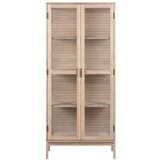 Actona Vitrina v hrastovem dekorju 80x180 cm Linley &ndash; cene