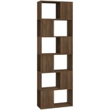 Maison Chic Knjižna omara - Knjižni regal rjav hrast 60x24x186 cm, (21723088) Cene