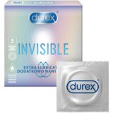Durex Invisible Extra Lubricated 3 pack | shoptok.hr
