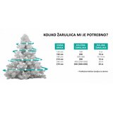 Home deco 300 Led žaruljica šarene 15 metara zelena žica IP 44 | shoptok.hr