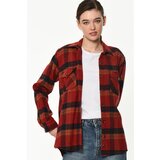 Dewberry Z6663 LADIES SHIRT-RED Cijene