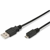 Digitus Kabel USB A-B mikro 3m črn AK-300110-030-S | Shoptok.si