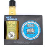 Reuzel Set za negu kose "Blue pomade + Shampoo", Cene