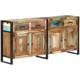  Komoda od masivnog obnovljenog drva 172 x 35 x 80 cm | shoptok.hr