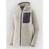 Patagonia R1 Air Full Zip Hoodie birch white | Shoptok.si