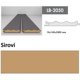profil Zidni MDF LB-2050 za farbanje (866/231) 2800x140x18mm ( 026-074 )